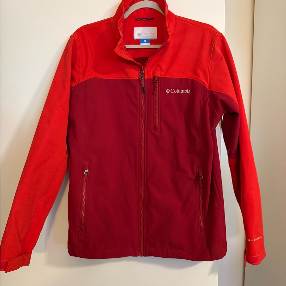 Columbia Omni-Wind Red Jacket
